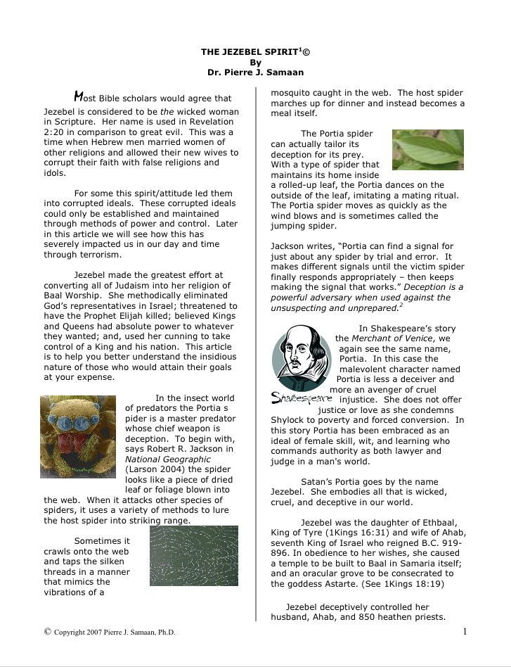 A page of an article with pictures and text.