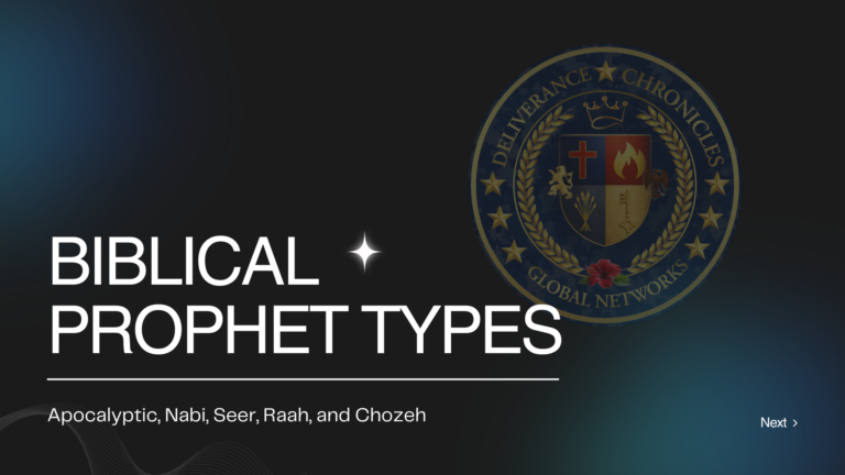 Biblical Prophet Types