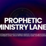 Prophetic Ministry Lanes
